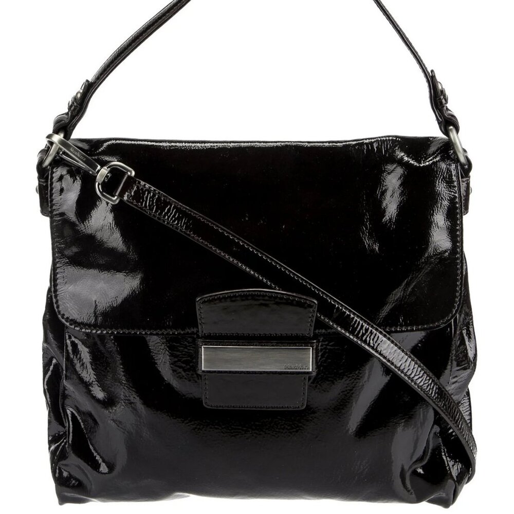 Max Mara patent leather bag